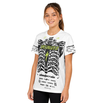 Specialized Skelecton Youth Short Sleeve Mountain Bike Jersey
