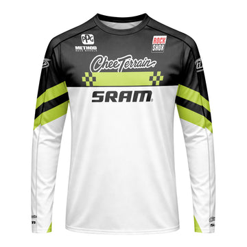 Sram Downhill Long Sleeve Mountain Bike Jersey