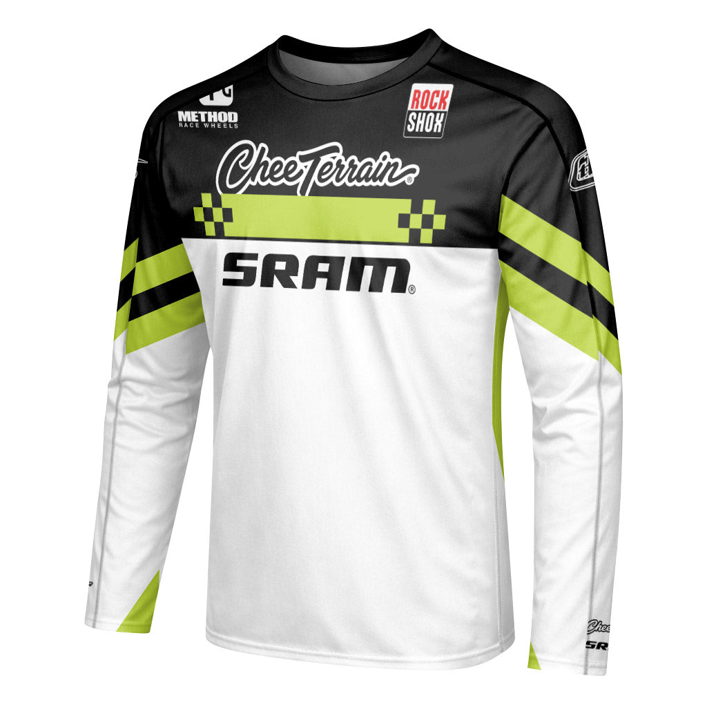 Sram Downhill Long Sleeve Mountain Bike Jersey