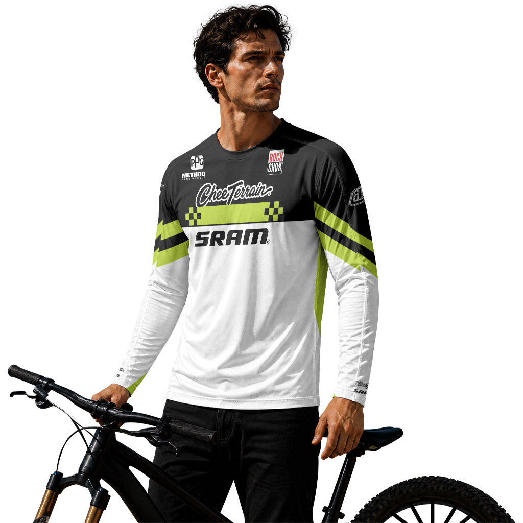 Sram Downhill Long Sleeve Mountain Bike Jersey