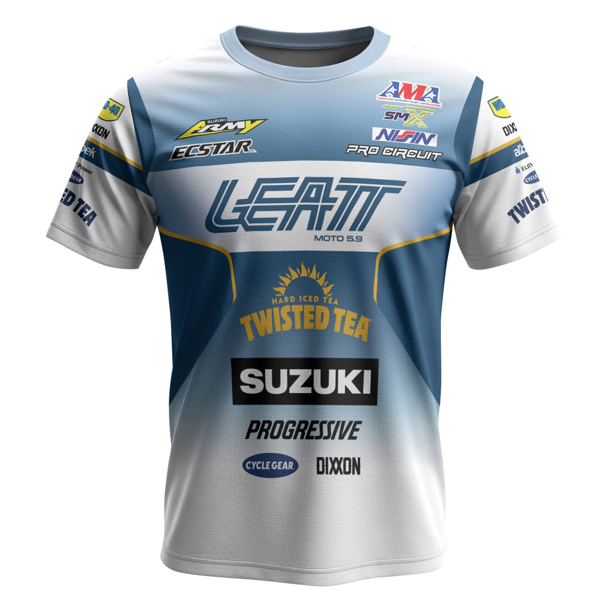 Suzuki Colt Nichols 45 Progressive Short Sleeve Motocross Jersey