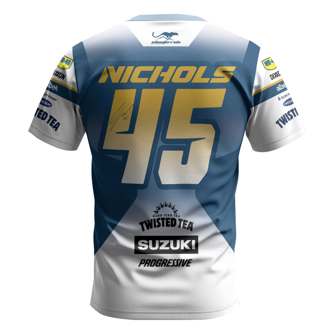 Suzuki Colt Nichols 45 Progressive Short Sleeve Motocross Jersey