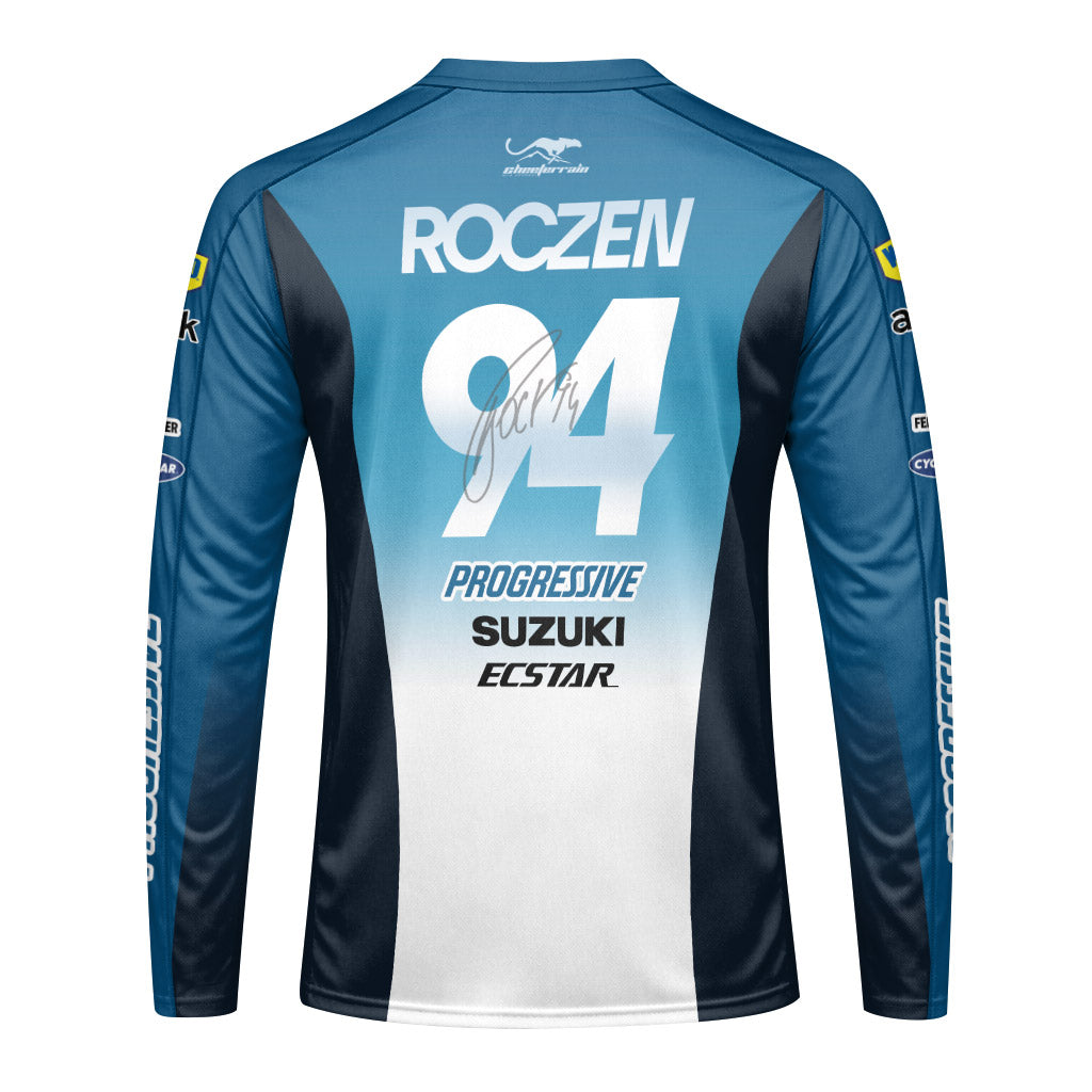 Suzuki Ken Roczen 94 Progressive Long Sleeve Motocross Jersey
