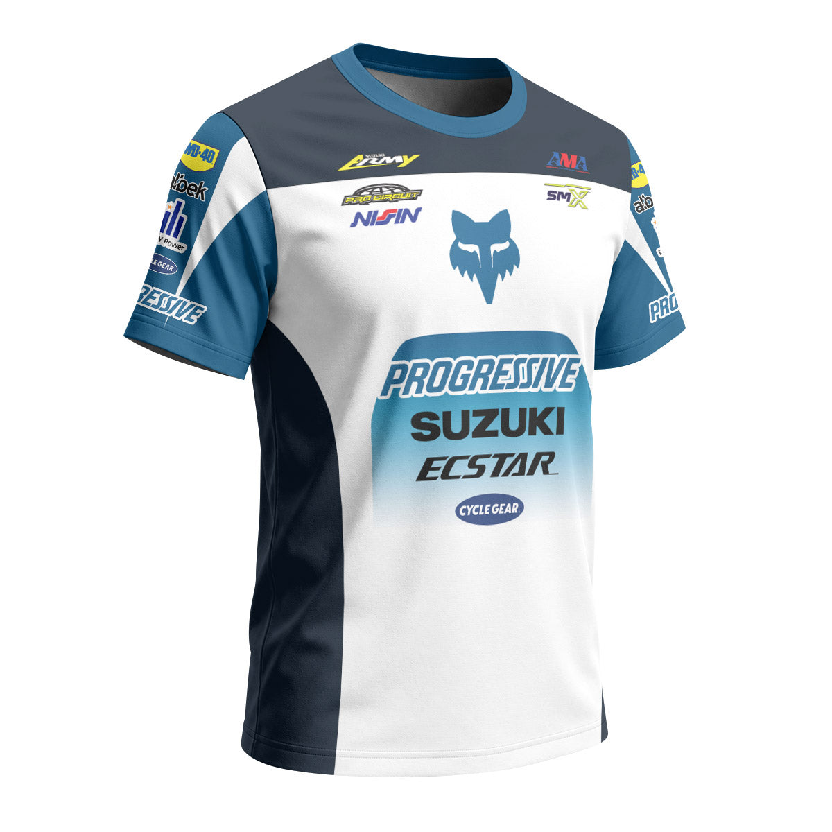Suzuki Ken Roczen 94 Progressive Short Sleeve Motocross Jersey