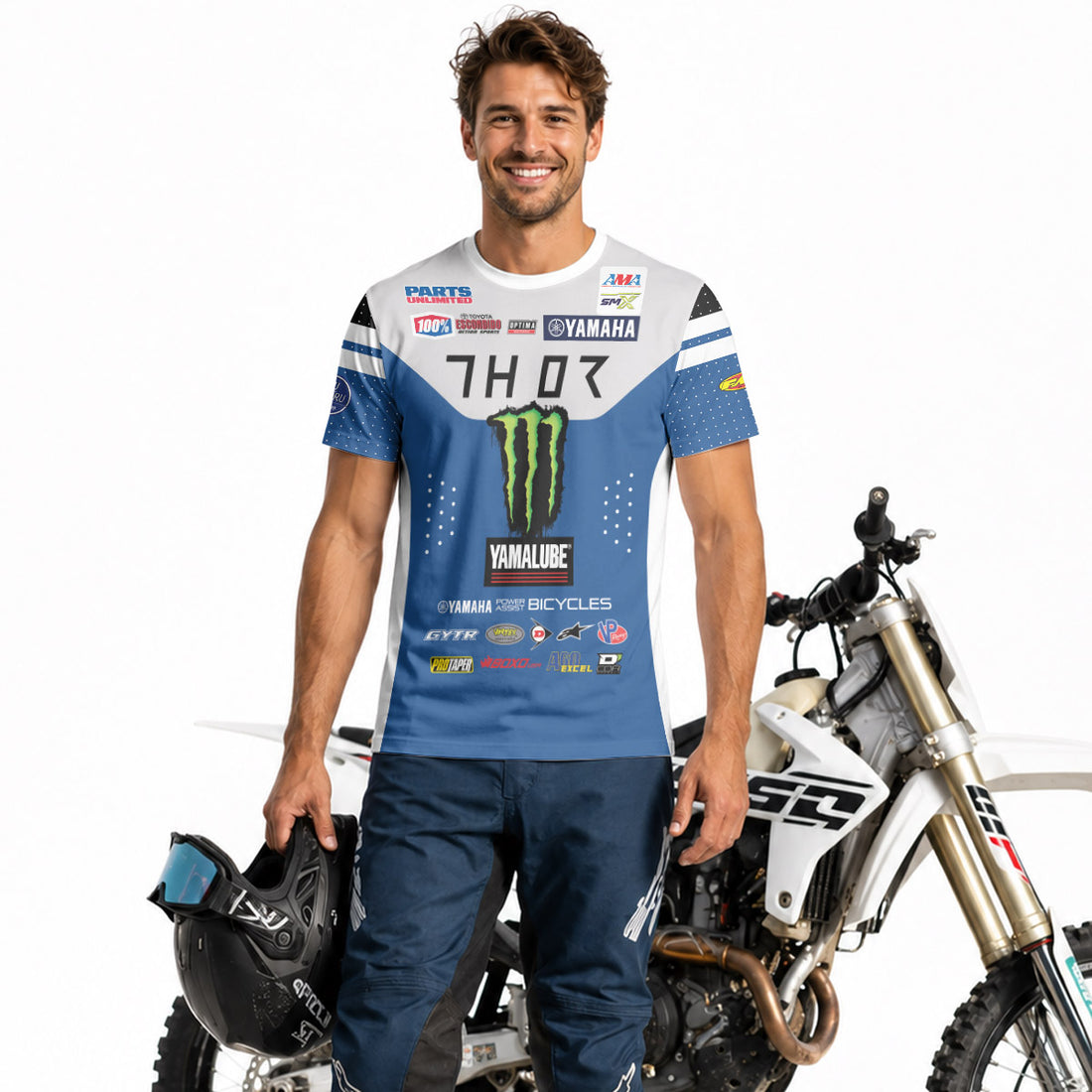 Thor Stilez Robertson 40 Short Sleeve Motocross Jersey