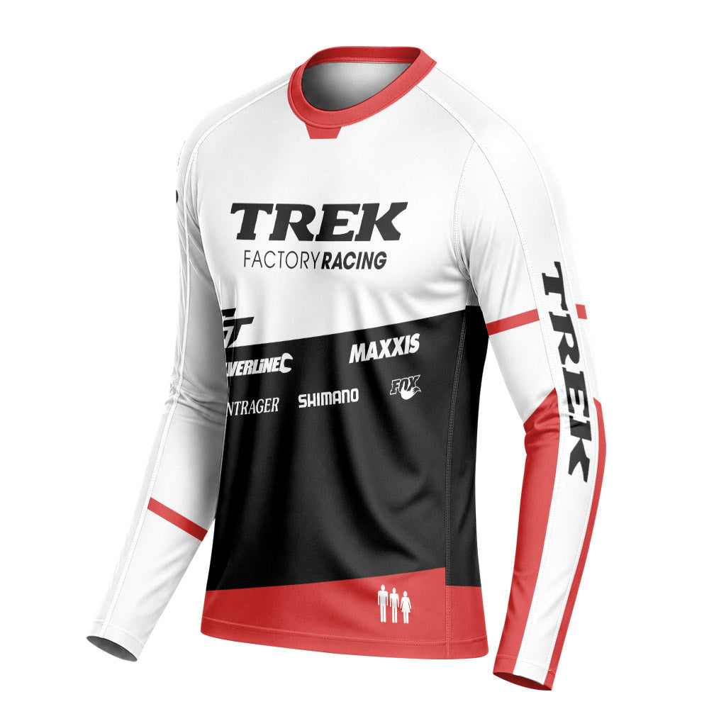 Trek Factory Racing Long Sleeve Mountain Bike Jersey