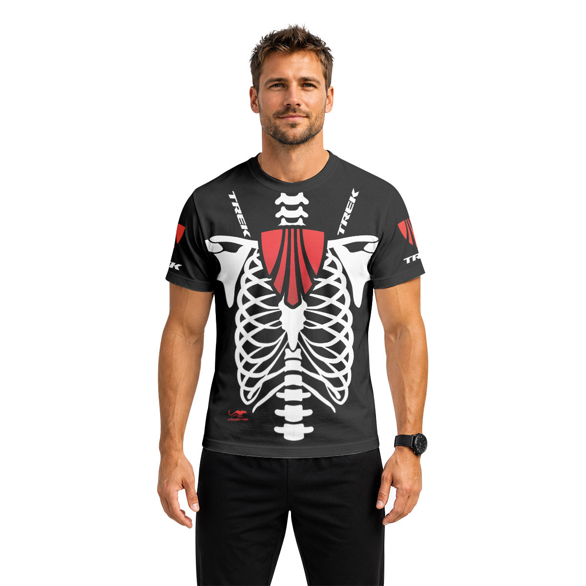 Trek Halloween Evil Clown Short Sleeve Mountain Bike Jersey