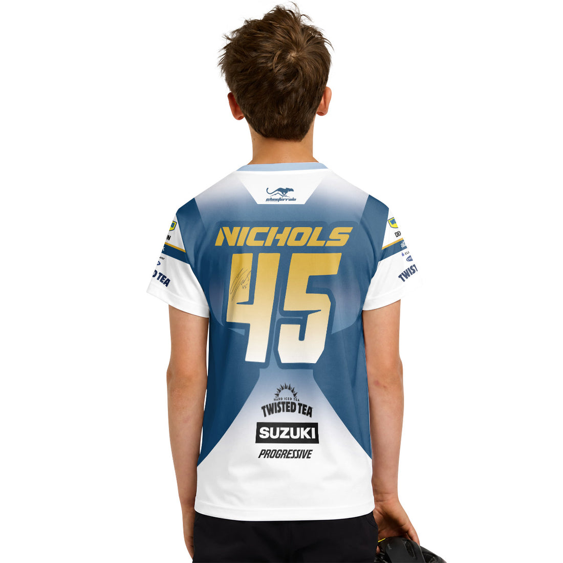 Colt Nichols 45 Suzuki Progressive Youth Short Sleeve Motocross Jersey