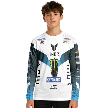 Deegan Danger 1 Thor Youth Long Sleeve Motocross Jersey