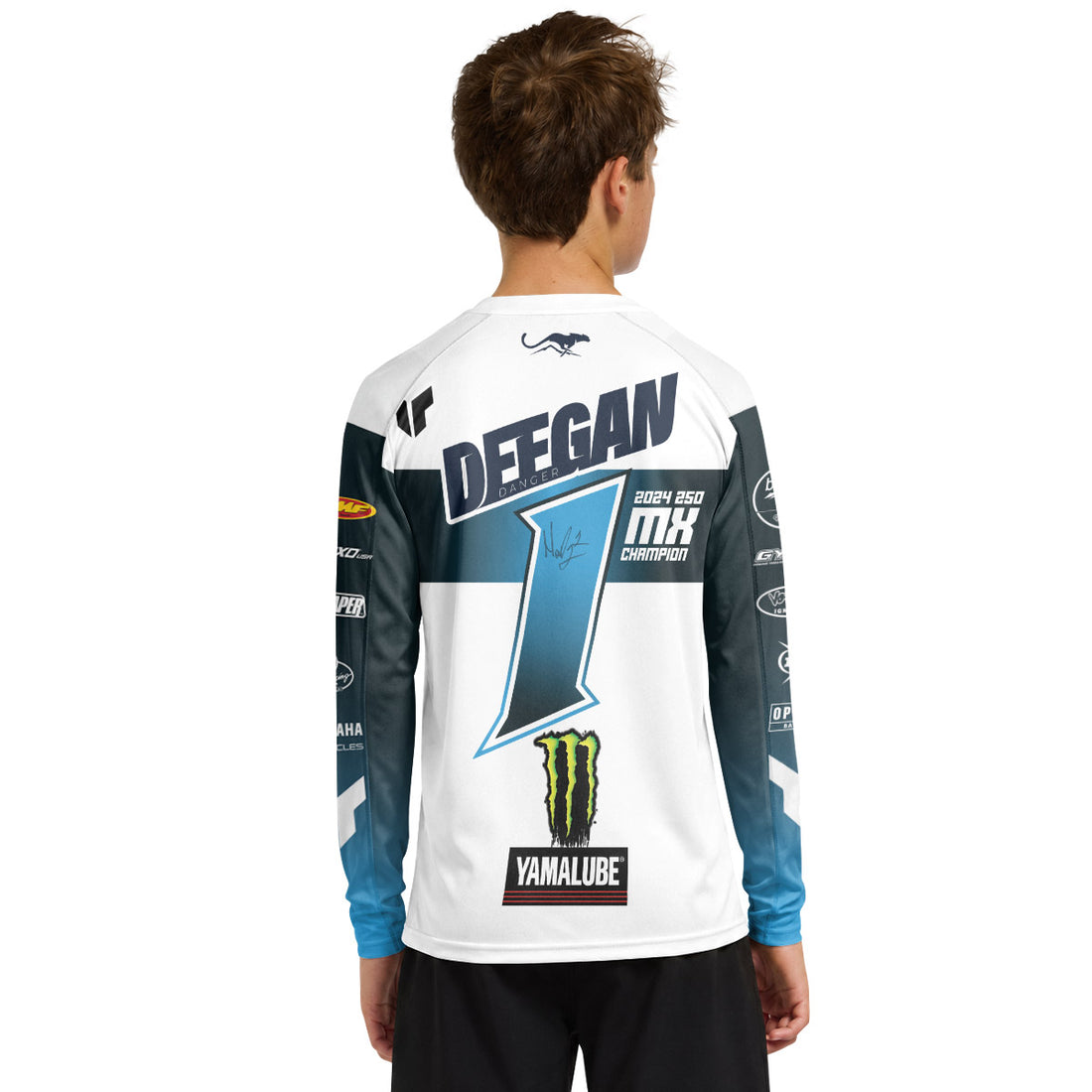 Deegan Danger 1 Thor Youth Long Sleeve Motocross Jersey