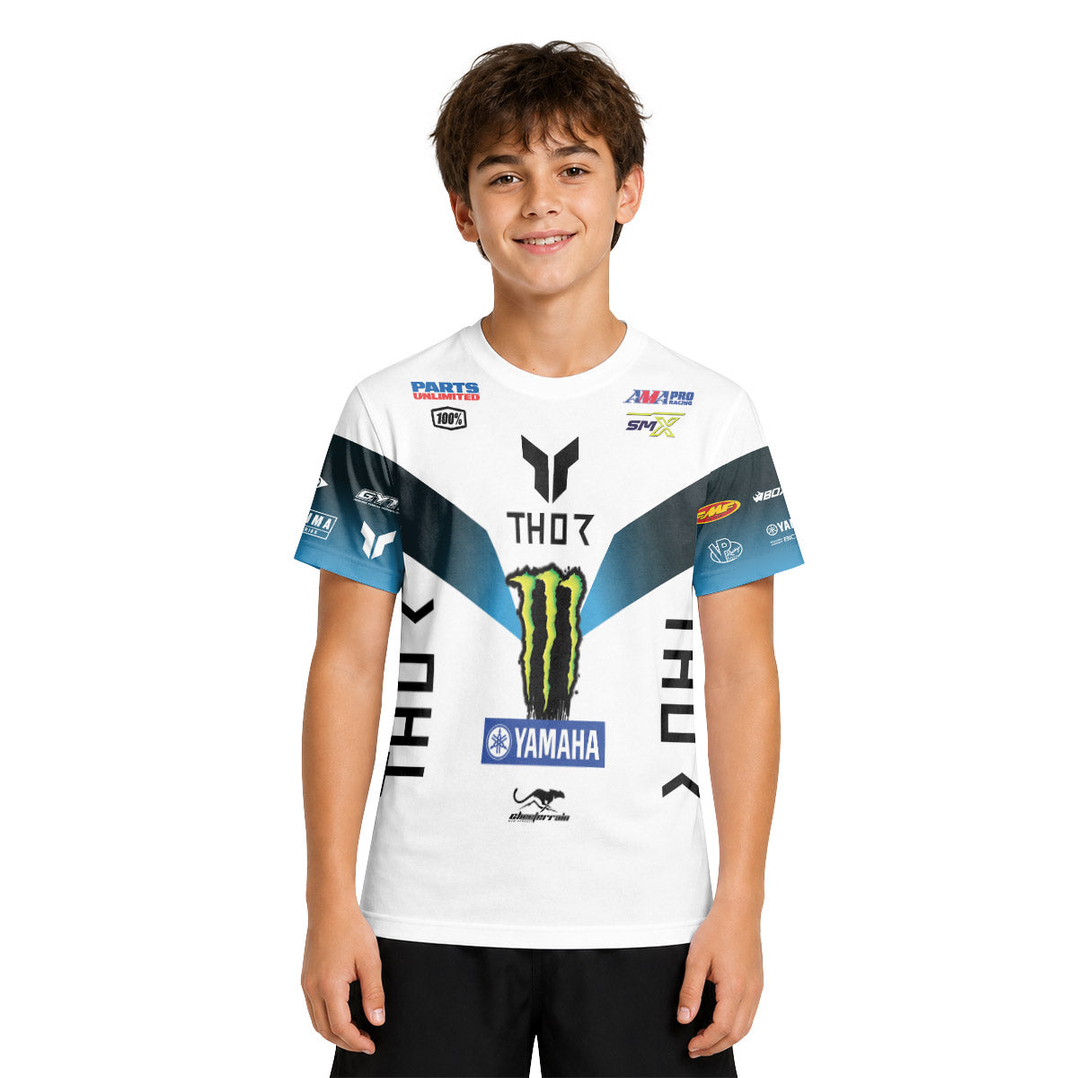 Deegan Danger 1 Thor Youth Short Sleeve Motocross Jersey