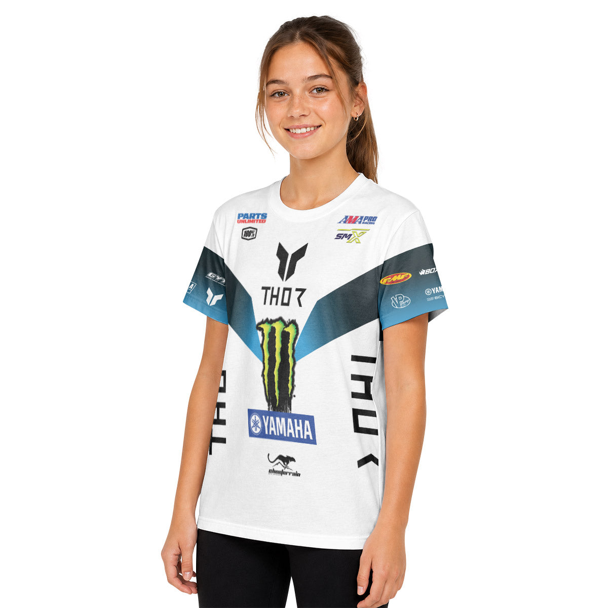 Deegan Danger 1 Thor Youth Short Sleeve Motocross Jersey