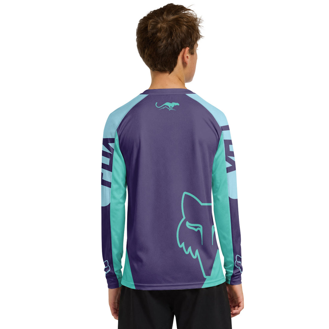 Fox Bold Line Youth Long Sleeve Mountain Bike Jersey