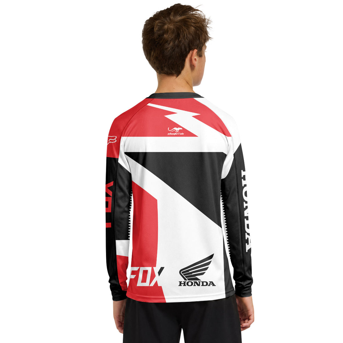 Fox Honda 360 Youth Long Sleeve Motocross Jersey