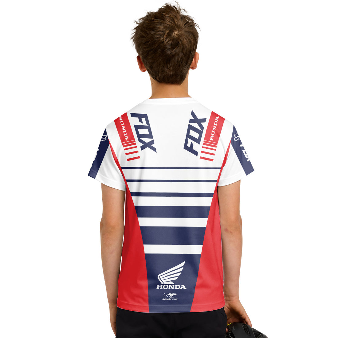 Fox Honda Racing Youth Short Sleeve Motocross Jersey