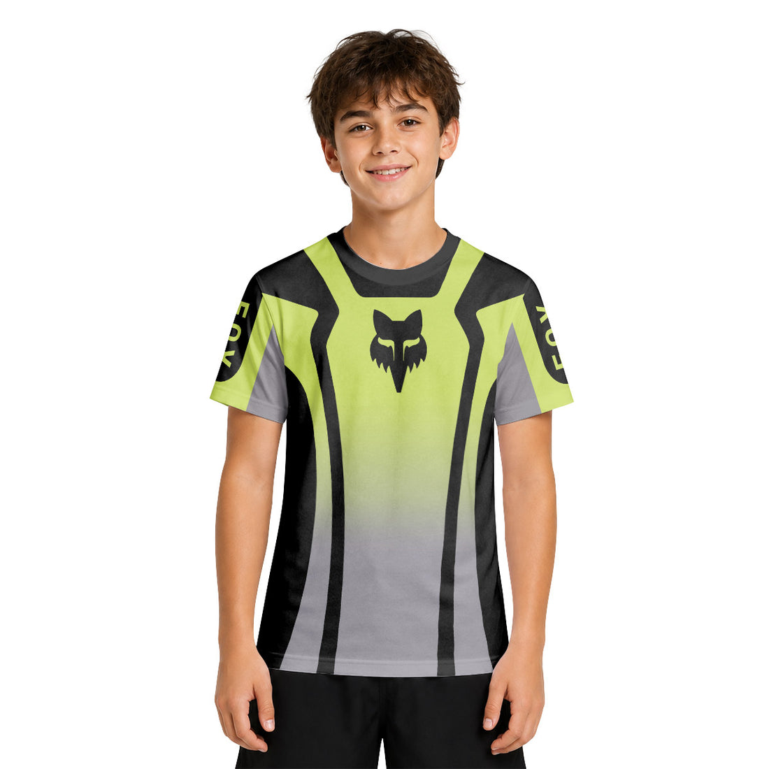 Fox Racing Gradient Youth Short Sleeve Mountain Bike Jersey