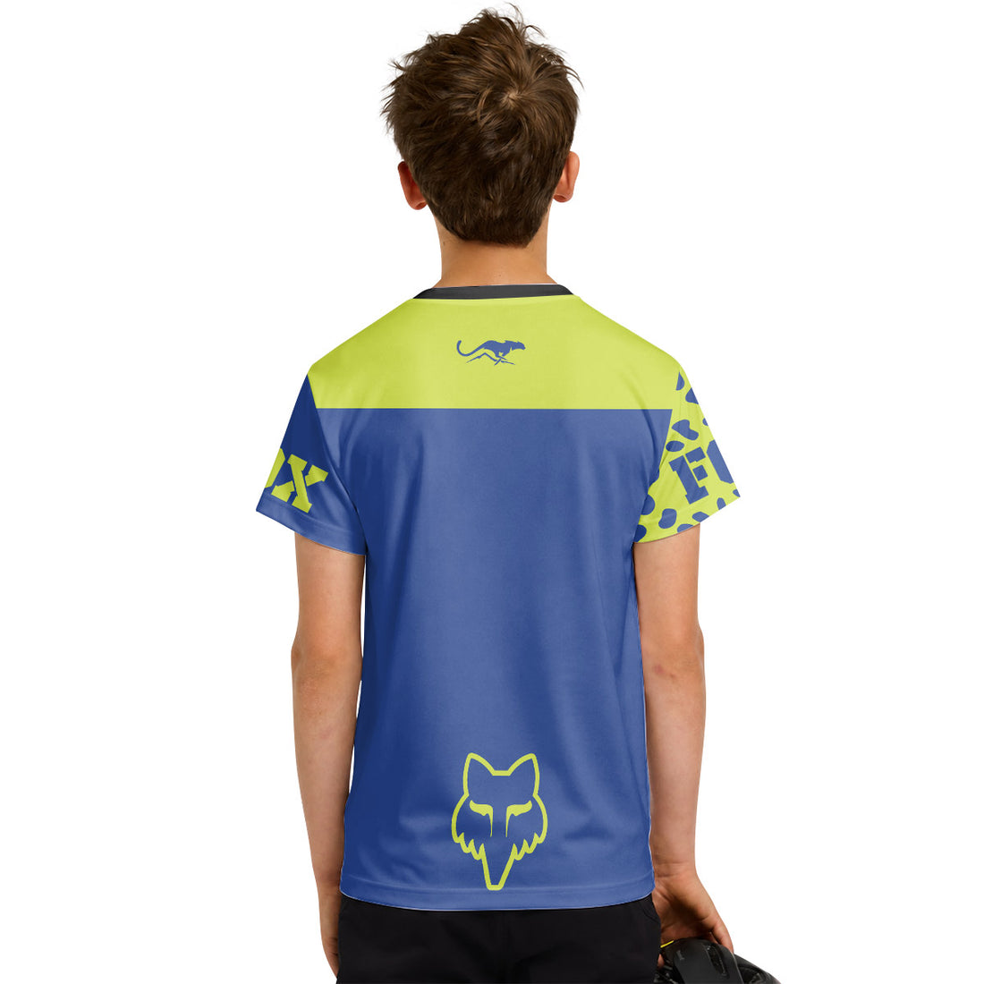 Fox Vibrant Beast Youth Short Sleeve Mountain Bike Jersey