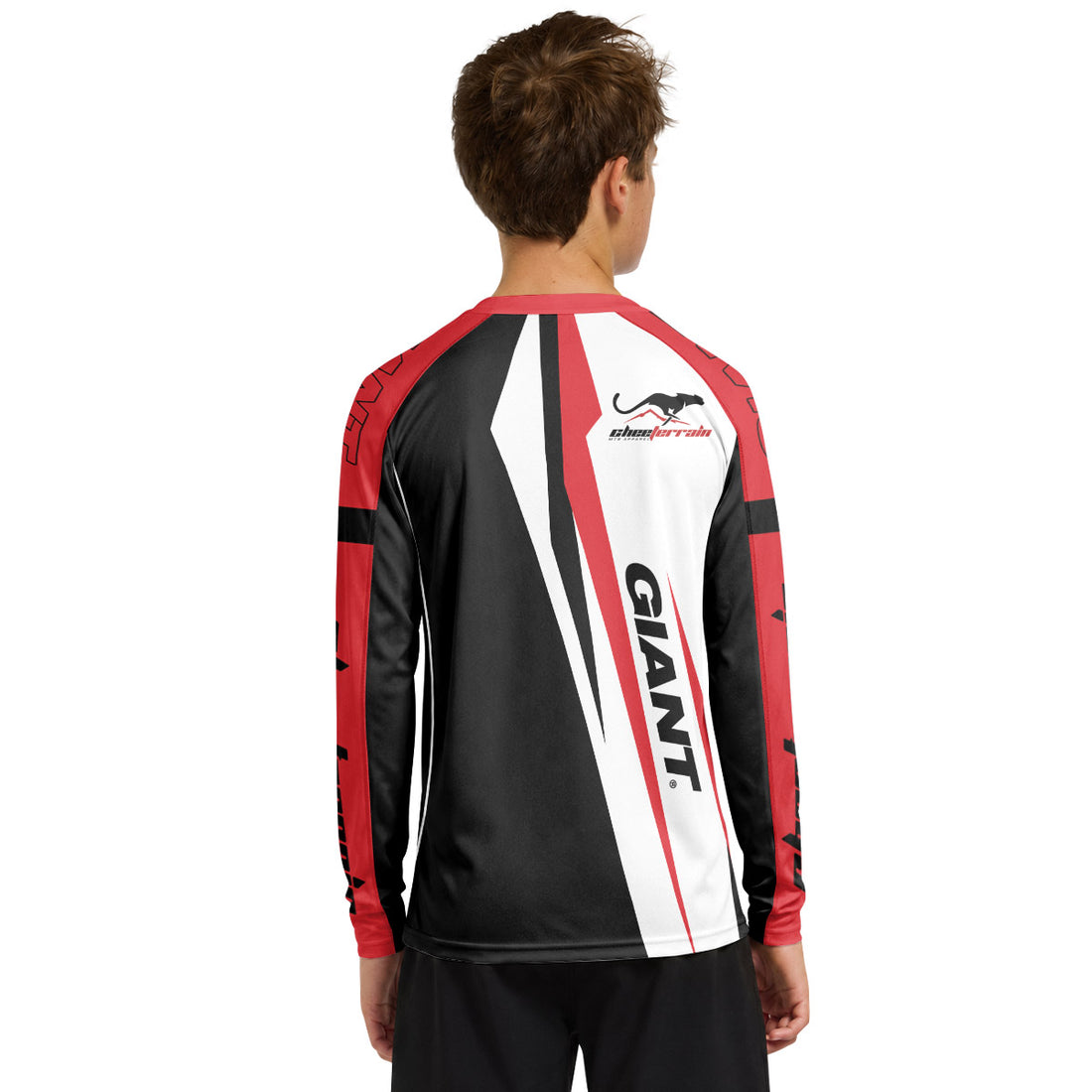 Giant Racing Youth Long Sleeve Mountain Bike Jersey