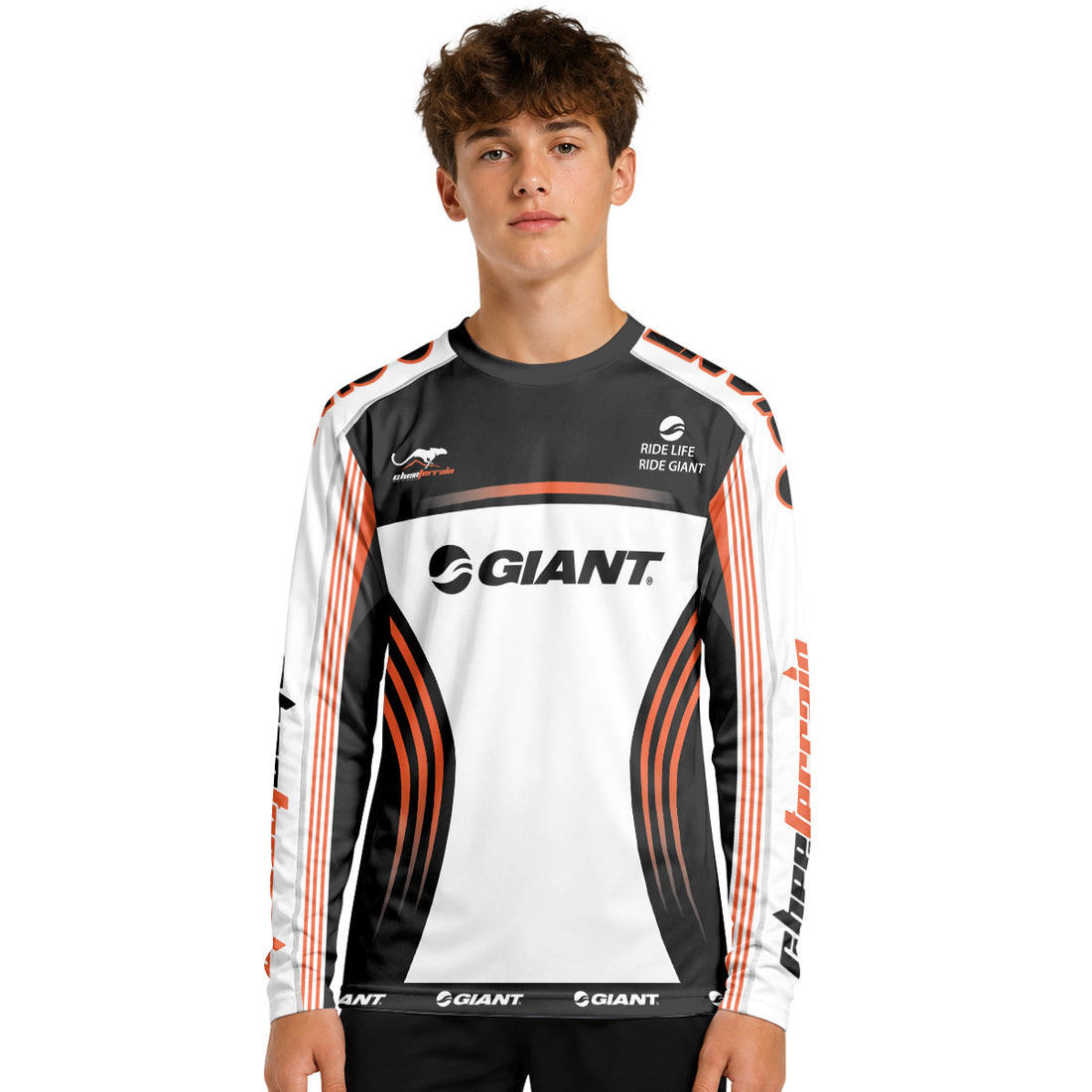 Giant Ride Life Youth Long Sleeve Mountain Bike Jersey