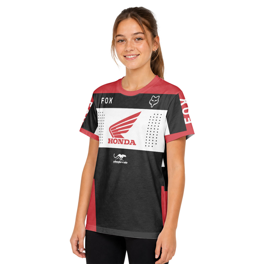Honda FOX Off-Road Youth Short Sleeve Motocross Jersey