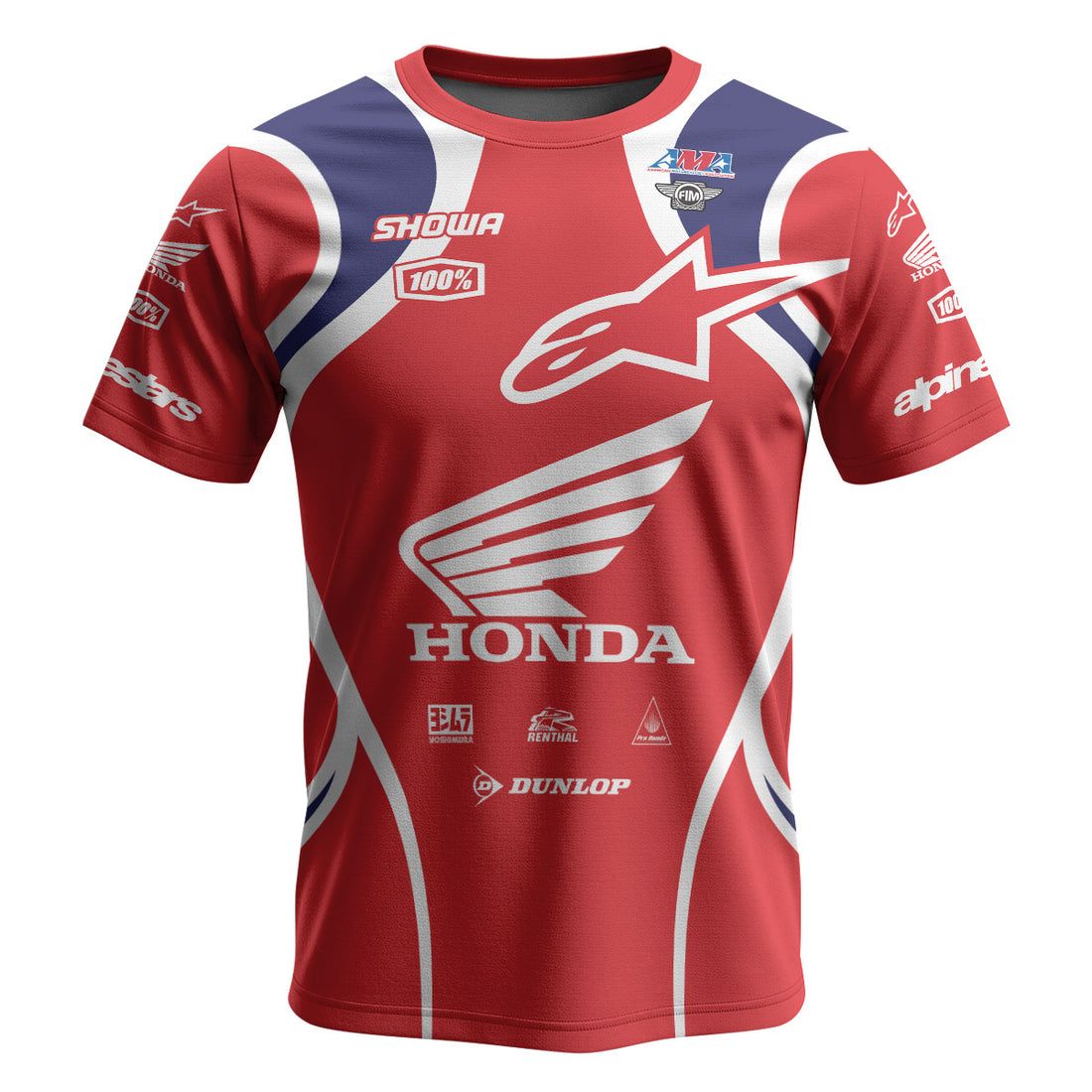 Honda Jett Lawrence 18 Short Sleeve Motocross Jersey