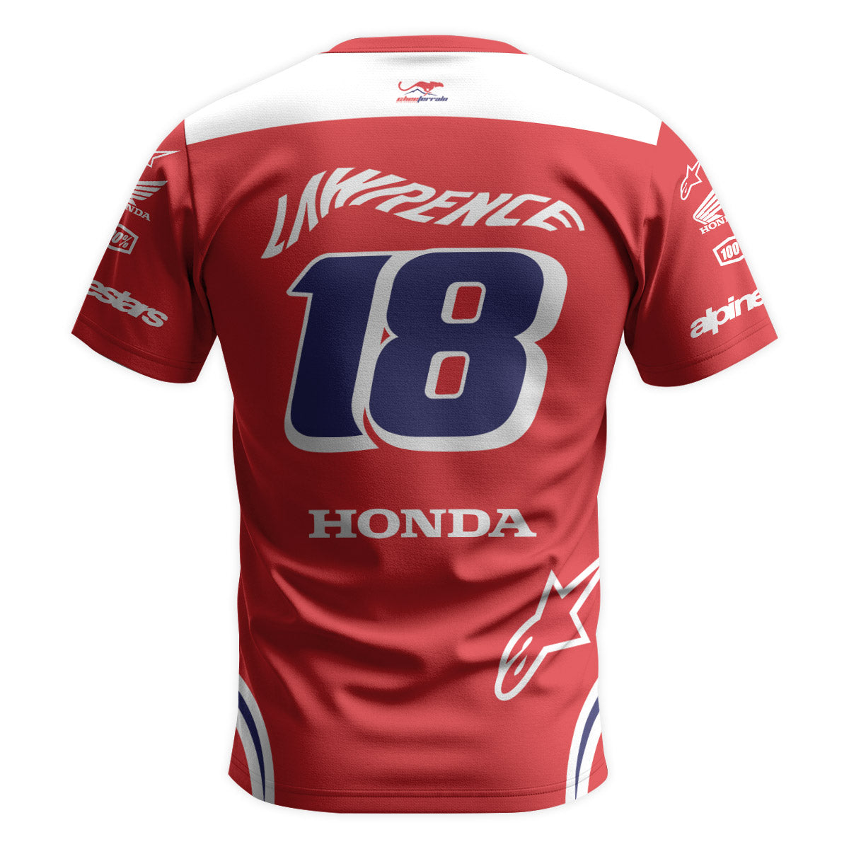 Honda Jett Lawrence 18 Short Sleeve Motocross Jersey
