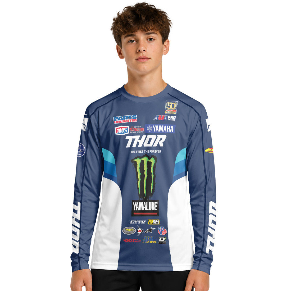 Levi Kitchen 59 Thor Youth Long Sleeve Motocross Jersey