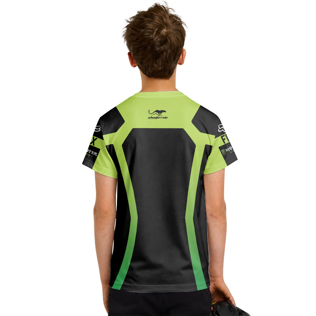 Monster Downhill Youth Short Sleeve Mountain Bike Jersey