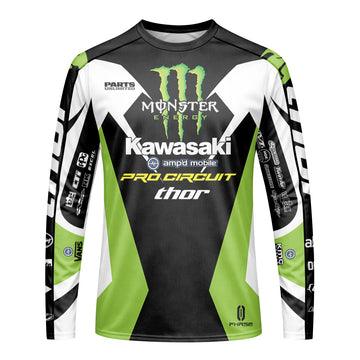 Monster Ryan Villopoto 51 Long Sleeve Motocross Jersey