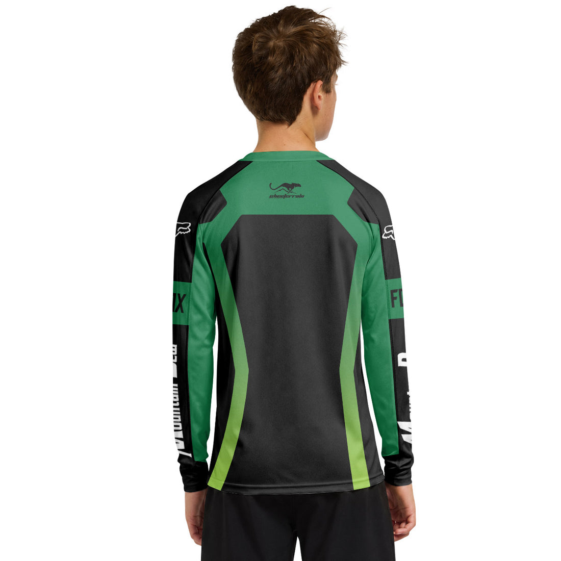 Mountain Dew Downhill Youth Long Sleeve Mountain Bike Jersey