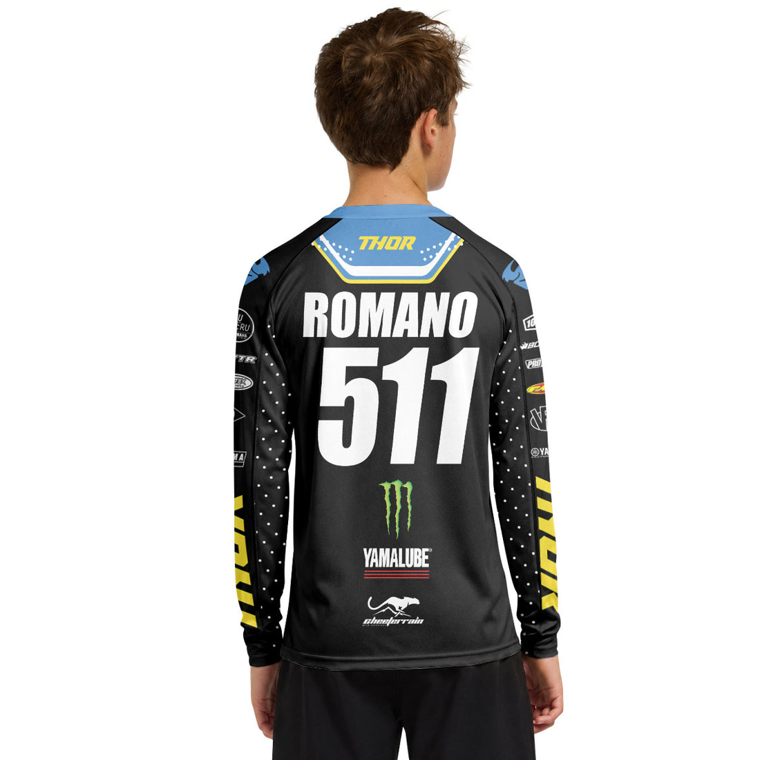 Nick Romano 511 Thor Youth Long Sleeve Motocross Jersey