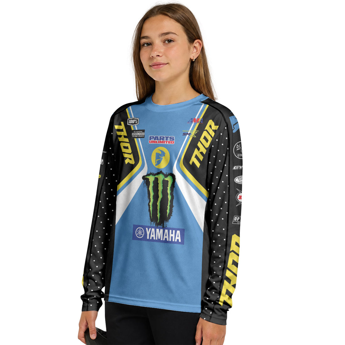Nick Romano 511 Thor Youth Long Sleeve Motocross Jersey