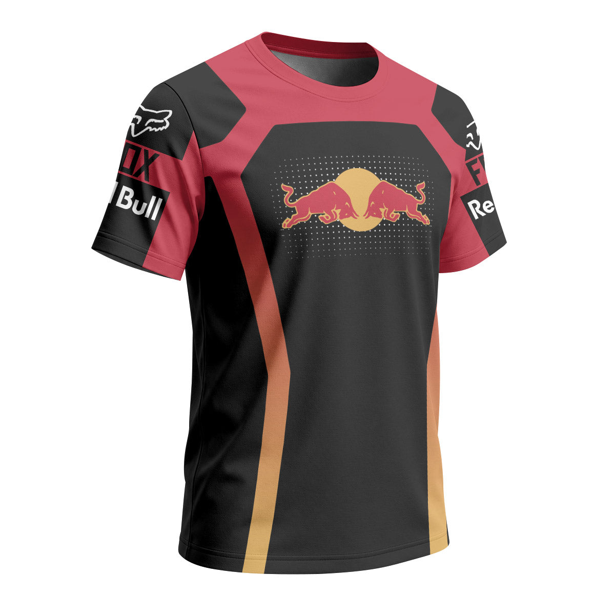Red Bull Downhill Short Sleeve Mountain Bike Jersey