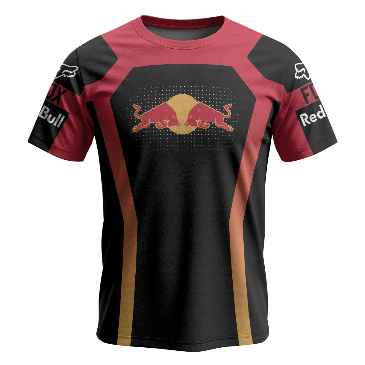 Red Bull Downhill Short Sleeve Mountain Bike Jersey