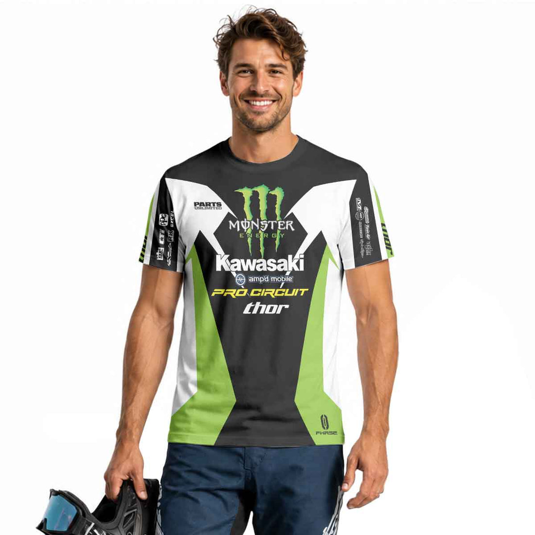 Ryan Villopoto 51 Monster Short Sleeve Motocross Jersey