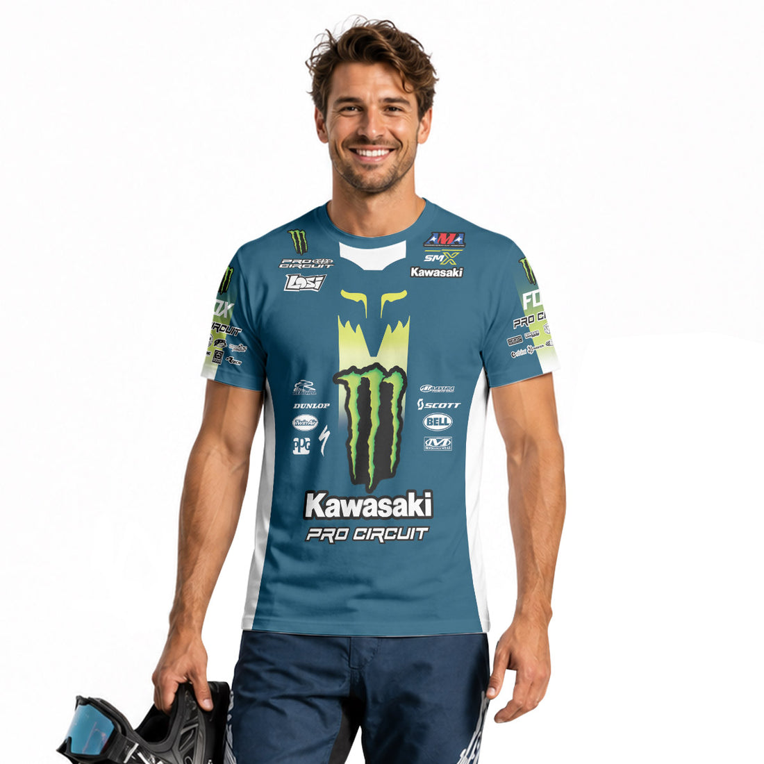 Seth Hammaker 34 Monster Short Sleeve Motocross Jersey