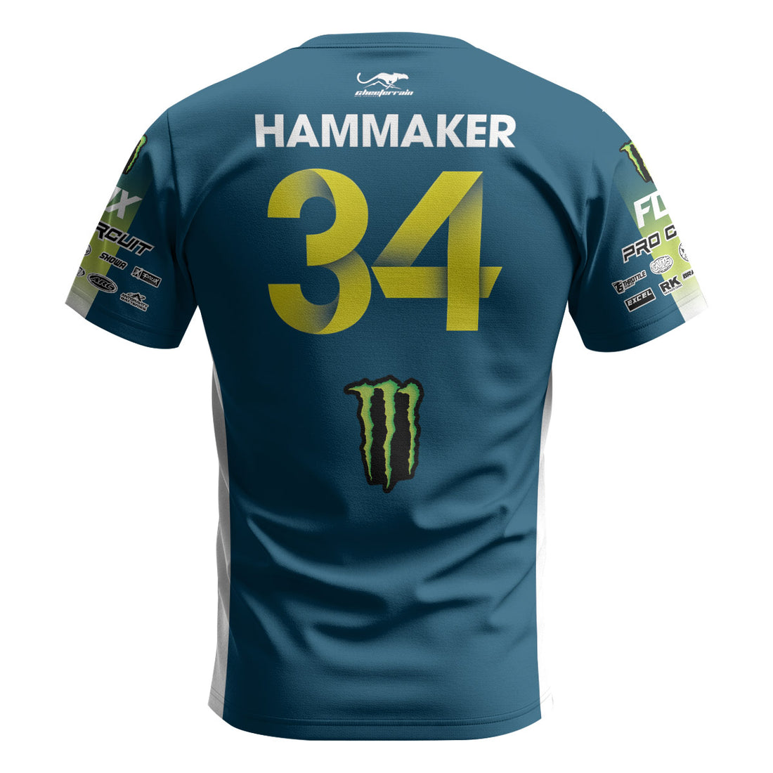 Seth Hammaker 34 Monster Short Sleeve Motocross Jersey