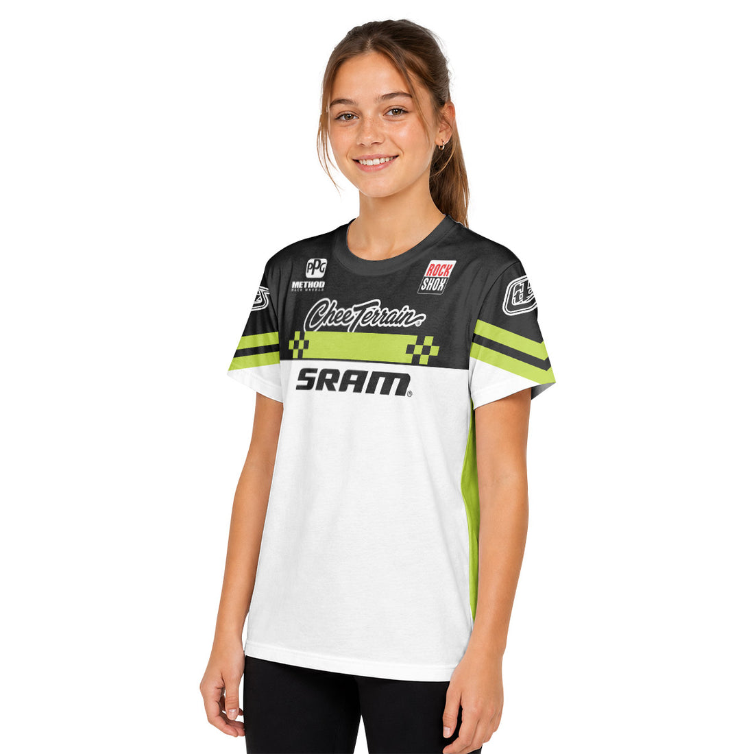 Sram Downhill Youth Short Sleeve Motocross Jersey