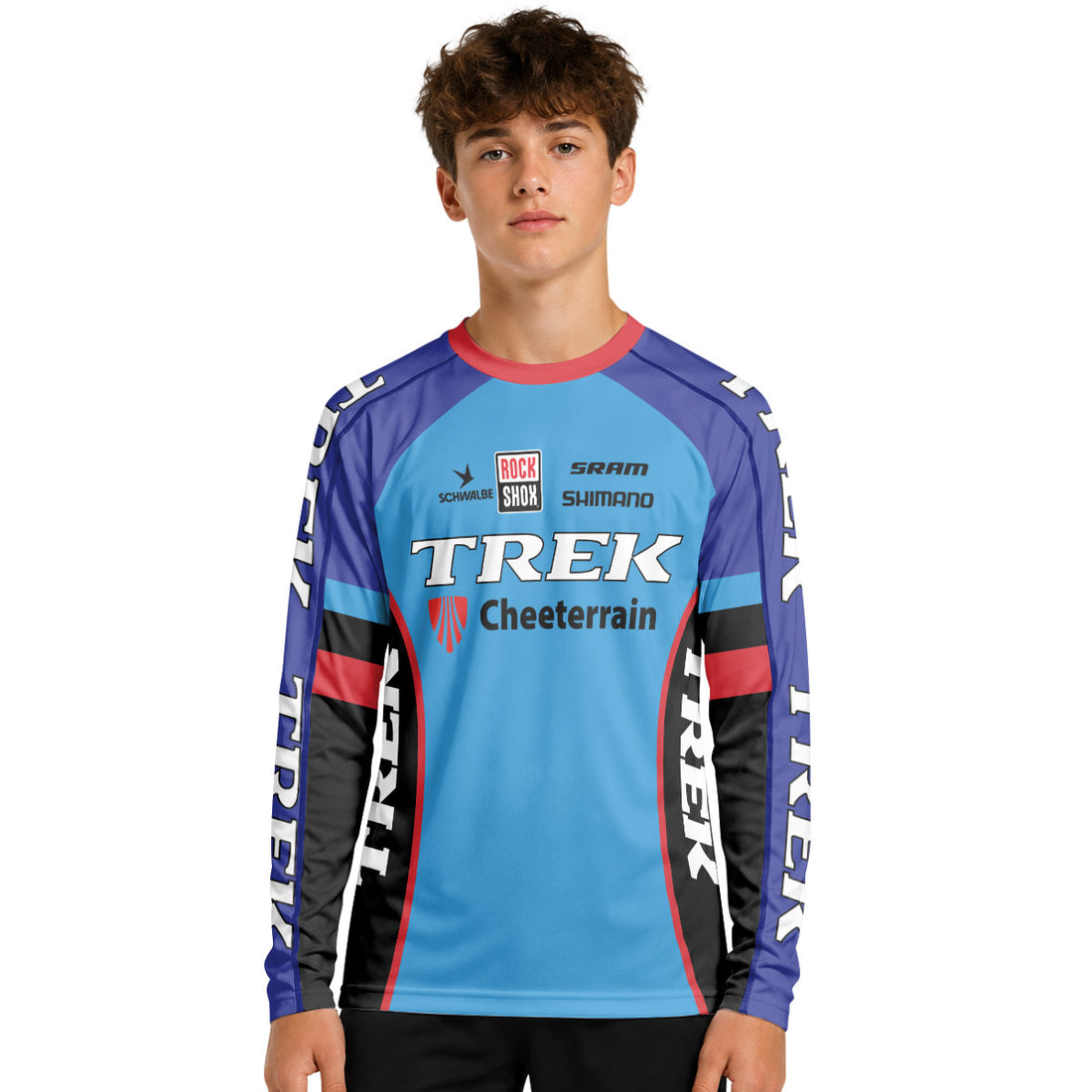 Trek Factory Youth Long Sleeve Mountain Bike Jersey