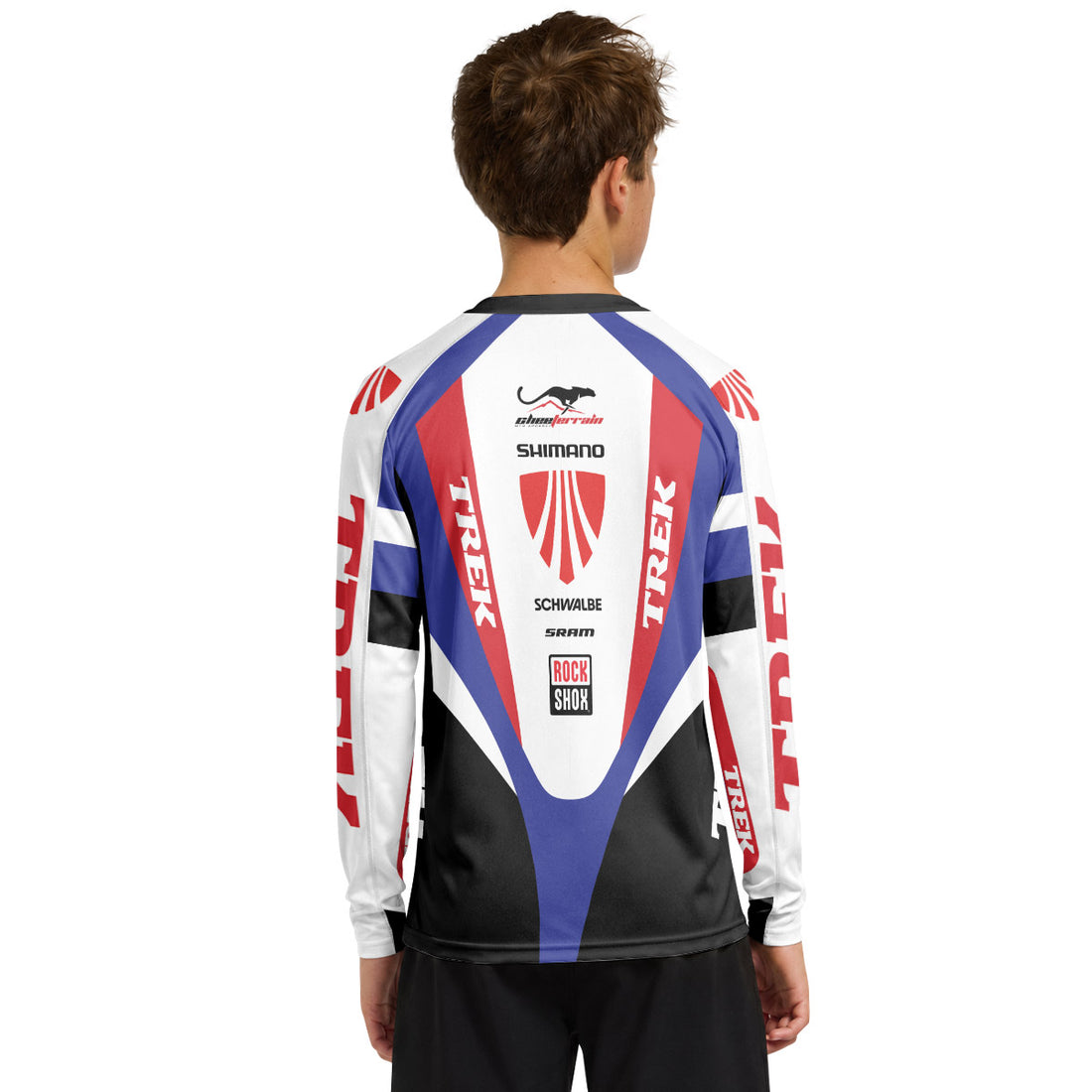Trek Racing Youth Long Sleeve Mountain Bike Jersey