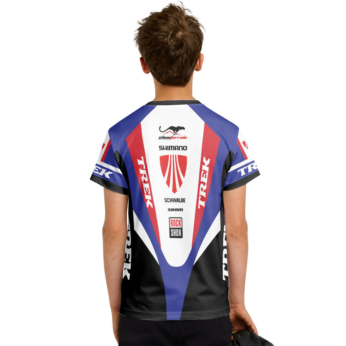 Trek Racing Youth Short Sleeve Mountain Bike Jersey