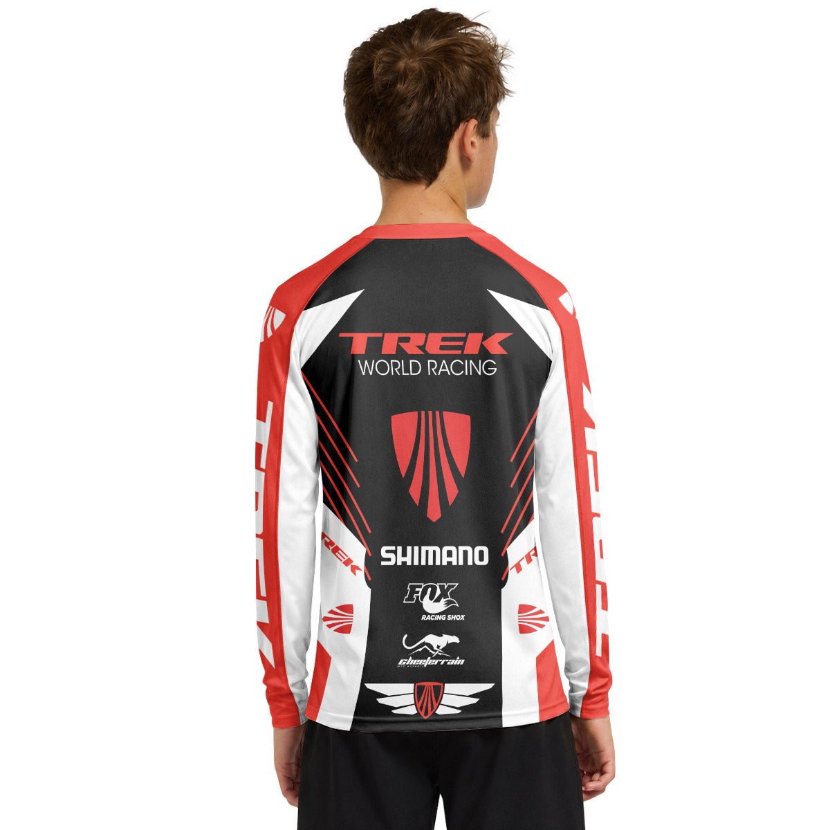 Trek World Racing Youth Long Sleeve Mountain Bike Jersey