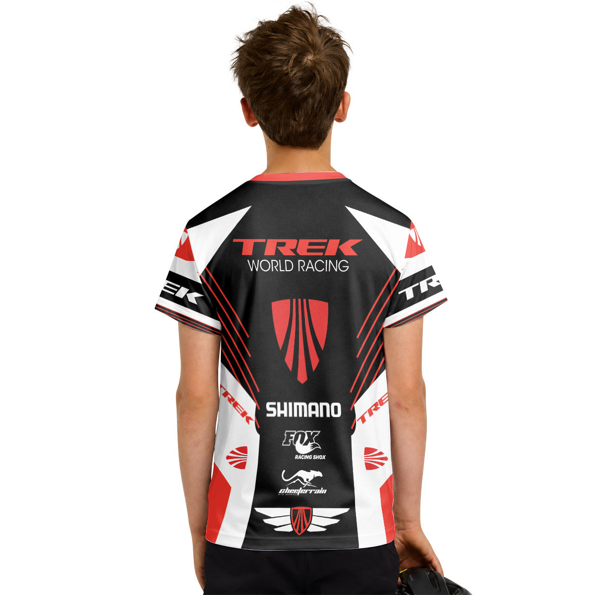 Trek World Racing Youth Short Sleeve Mountain Bike Jersey