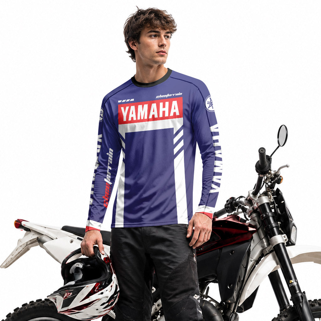 Yamaha Racing Long Sleeve Motocross Jersey