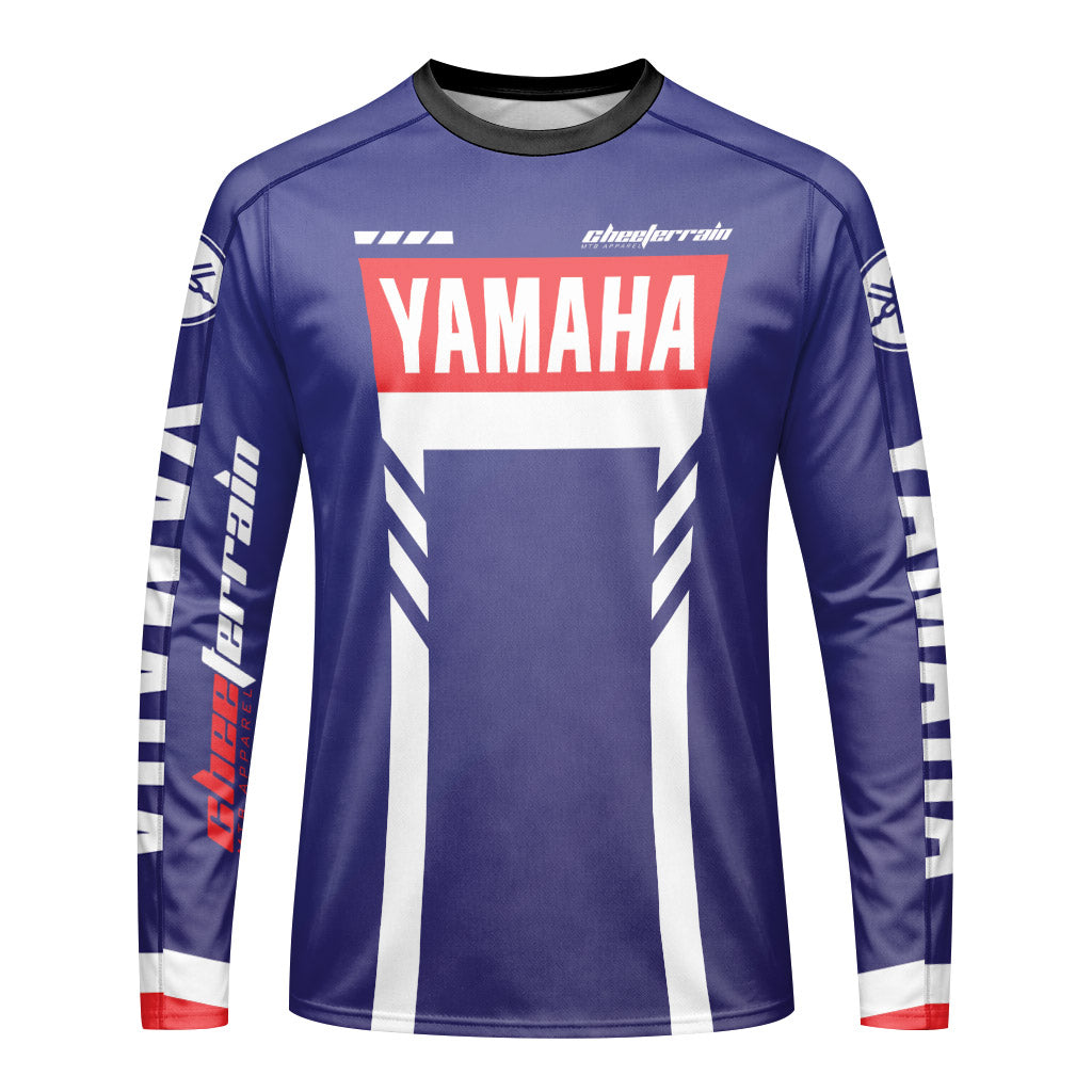 Yamaha Racing Long Sleeve Motocross Jersey