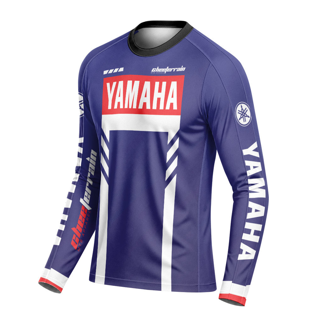 Yamaha Racing Long Sleeve Motocross Jersey