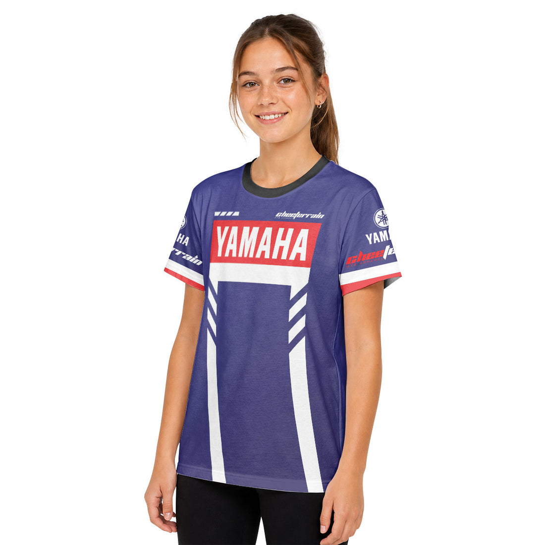 Yamaha Racing Youth Short Sleeve Motocross Jersey