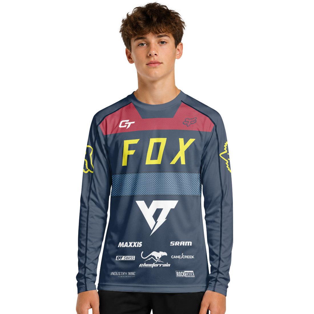 YT Industries Youth Long Sleeve Mountain Bike Jersey
