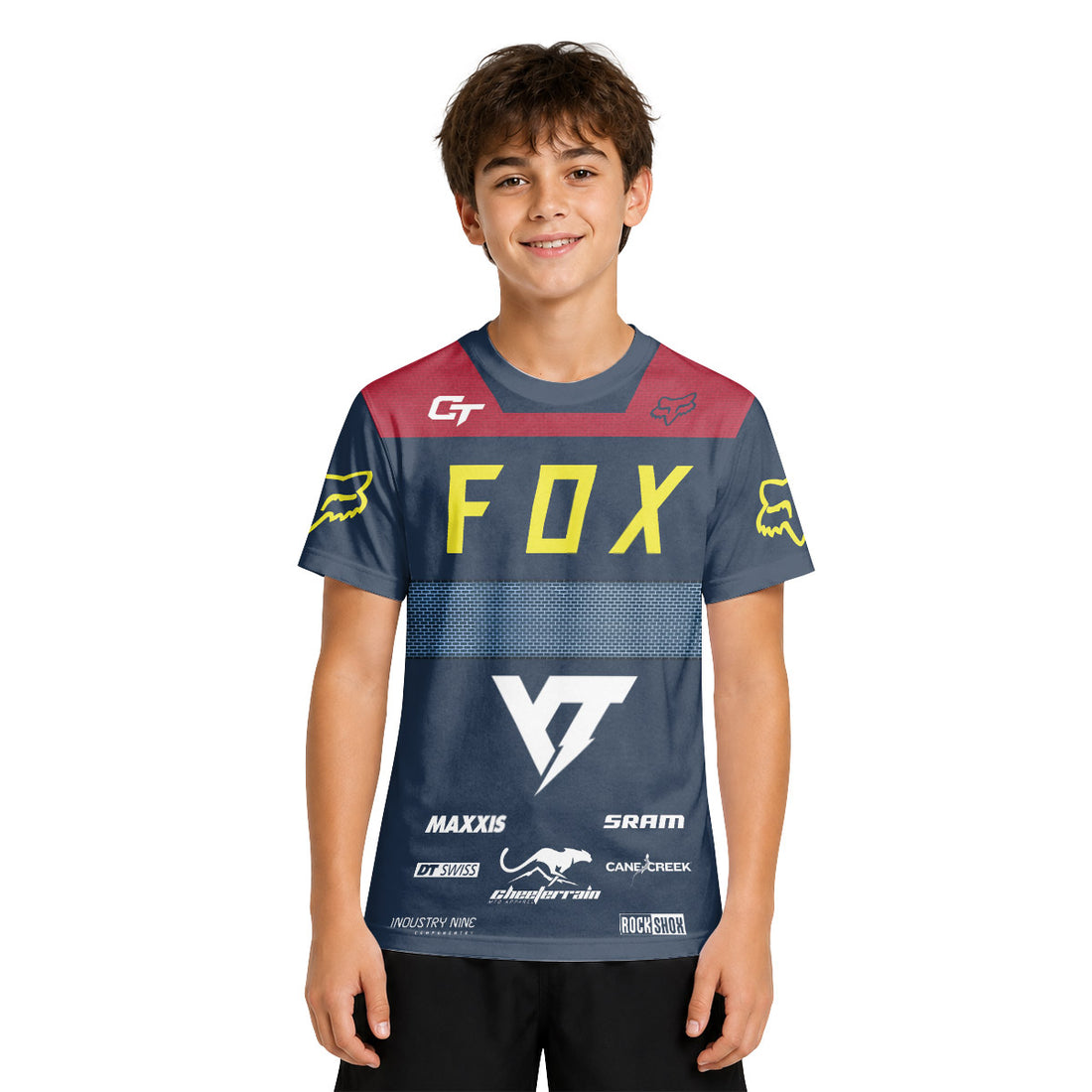 YT Industries Youth Short Sleeve Mountain Bike Jersey